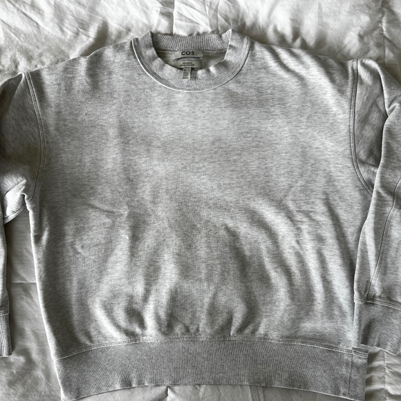 COS Sweatshirt - Grey Melange - Large - Picture 1 of 2